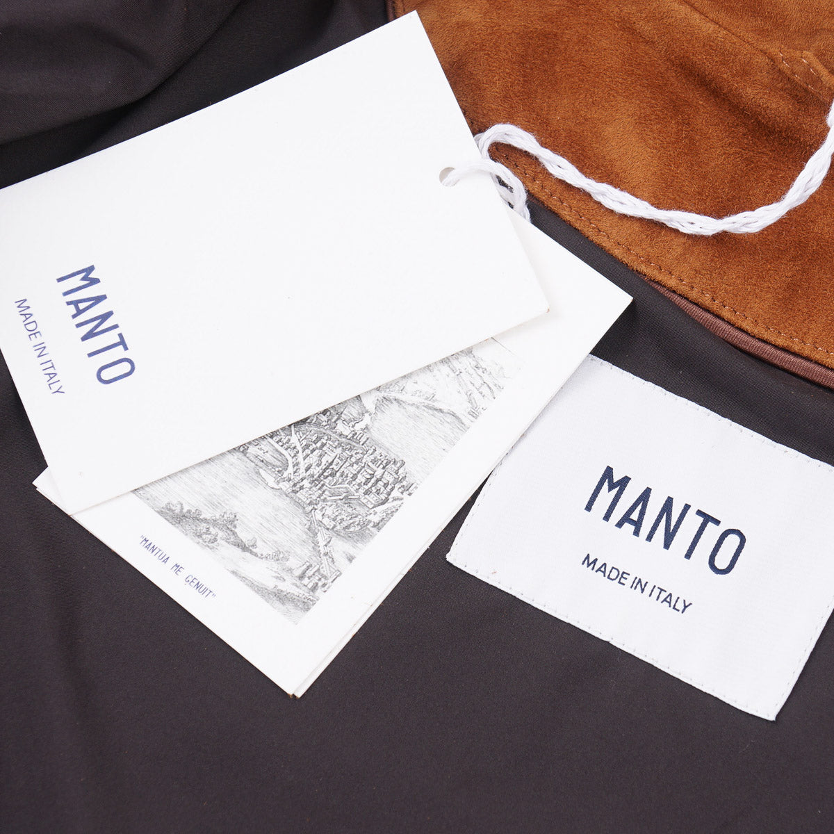 Manto Suede Leather Flight Jacket