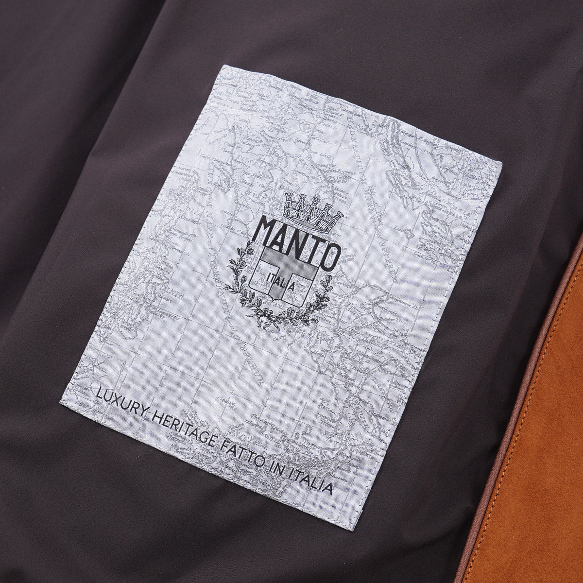 Manto Suede Leather Flight Jacket