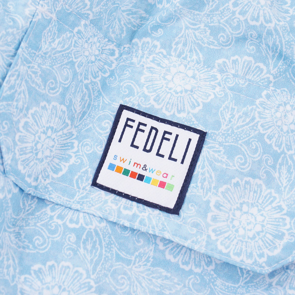Fedeli 'Madeira' Printed Swim Trunks - Top Shelf Apparel
