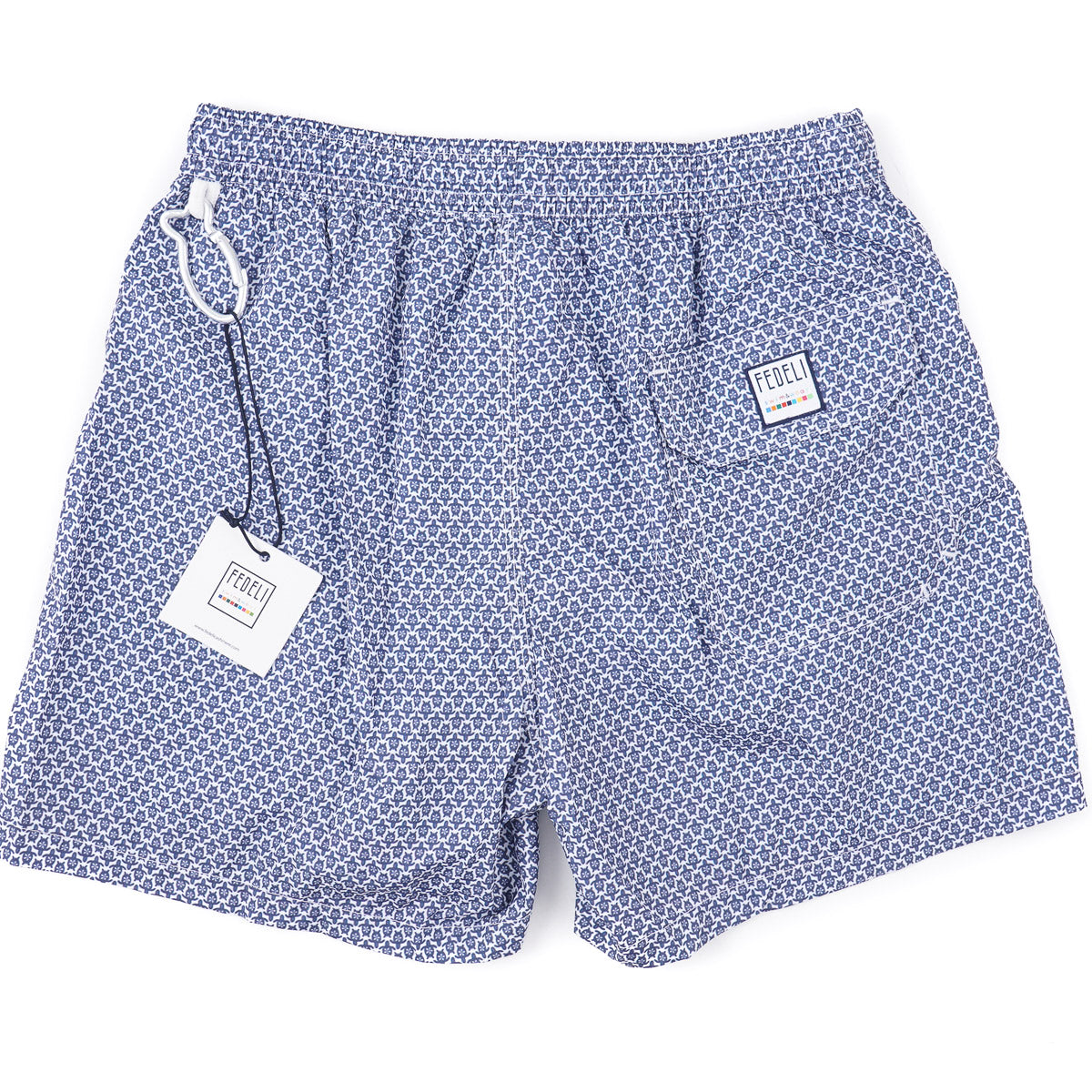 Fedeli 'Madeira' Printed Swim Trunks