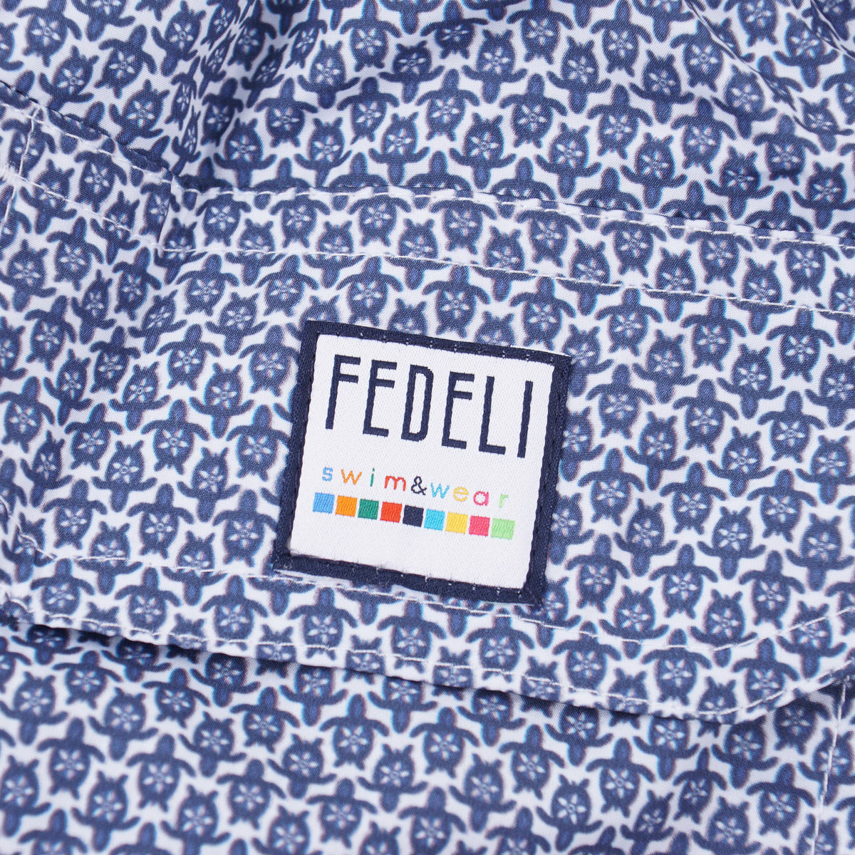 Fedeli 'Madeira' Printed Swim Trunks
