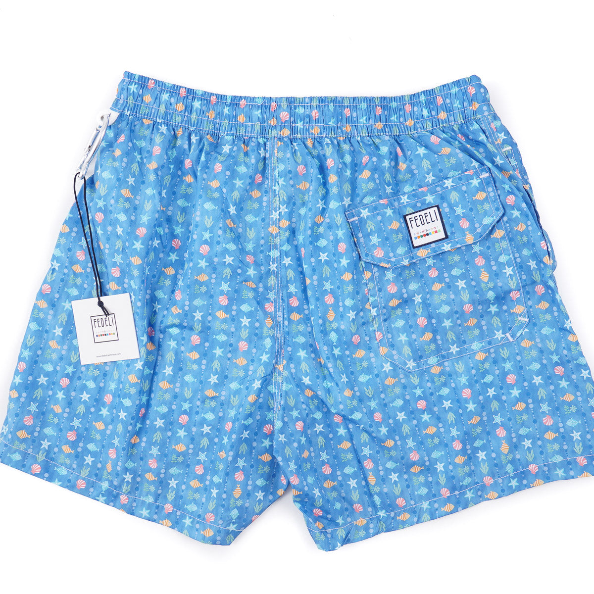 Fedeli 'Madeira' Printed Swim Trunks - Top Shelf Apparel