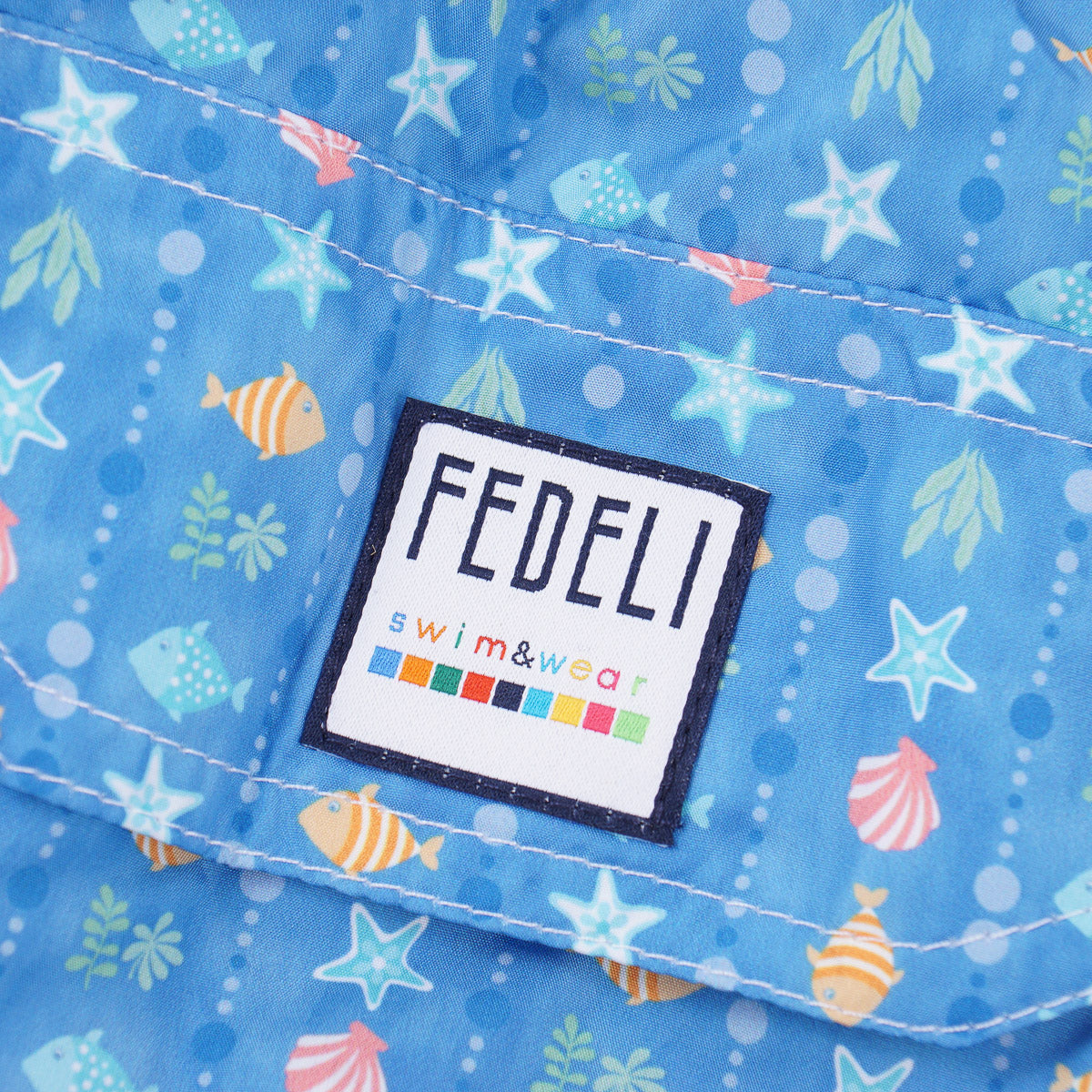 Fedeli 'Madeira' Printed Swim Trunks - Top Shelf Apparel