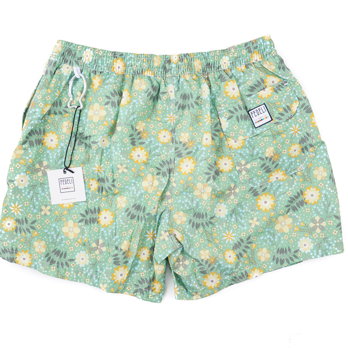Fedeli 'Madeira' Printed Swim Trunks - Top Shelf Apparel