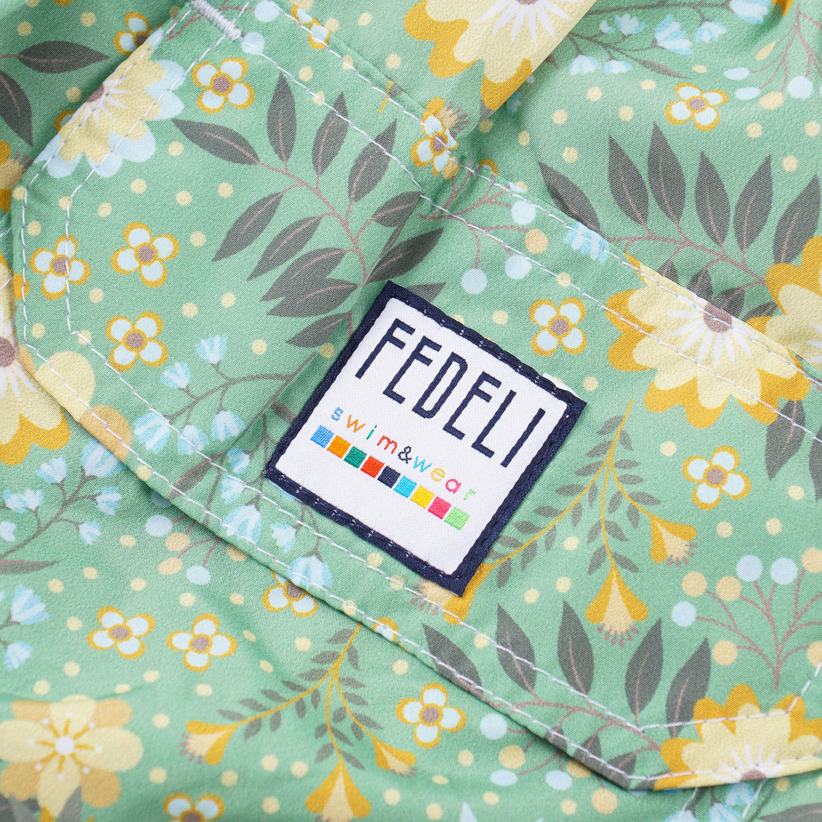 Fedeli 'Madeira' Printed Swim Trunks - Top Shelf Apparel