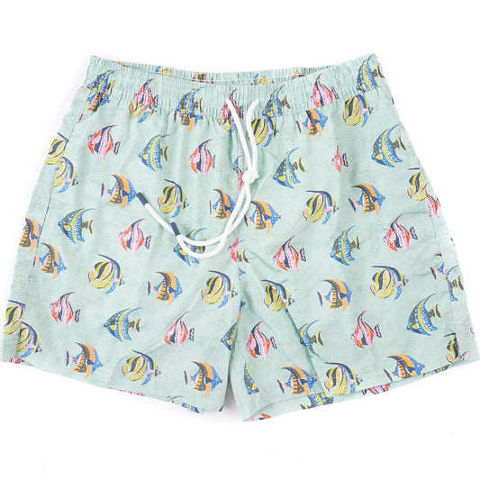 Fedeli 'Madeira' Printed Swim Trunks - Top Shelf Apparel