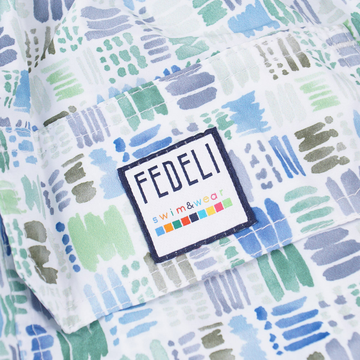 Fedeli 'Madeira' Printed Swim Trunks - Top Shelf Apparel