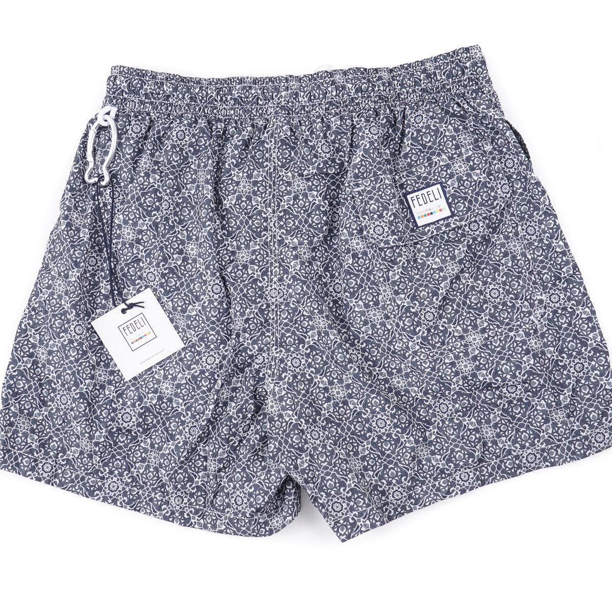 Fedeli 'Madeira' Printed Swim Trunks - Top Shelf Apparel