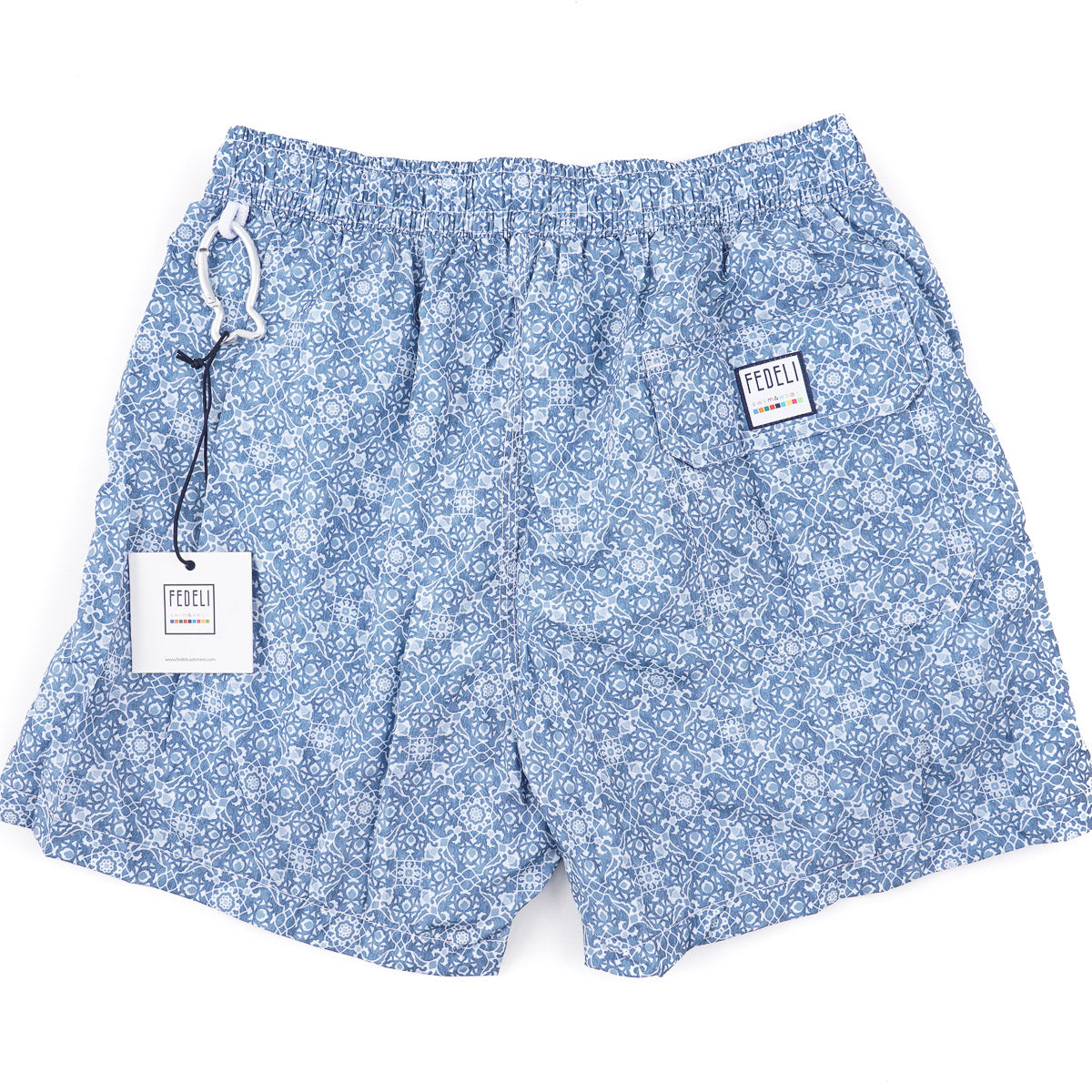 Fedeli 'Madeira' Printed Swim Trunks - Top Shelf Apparel
