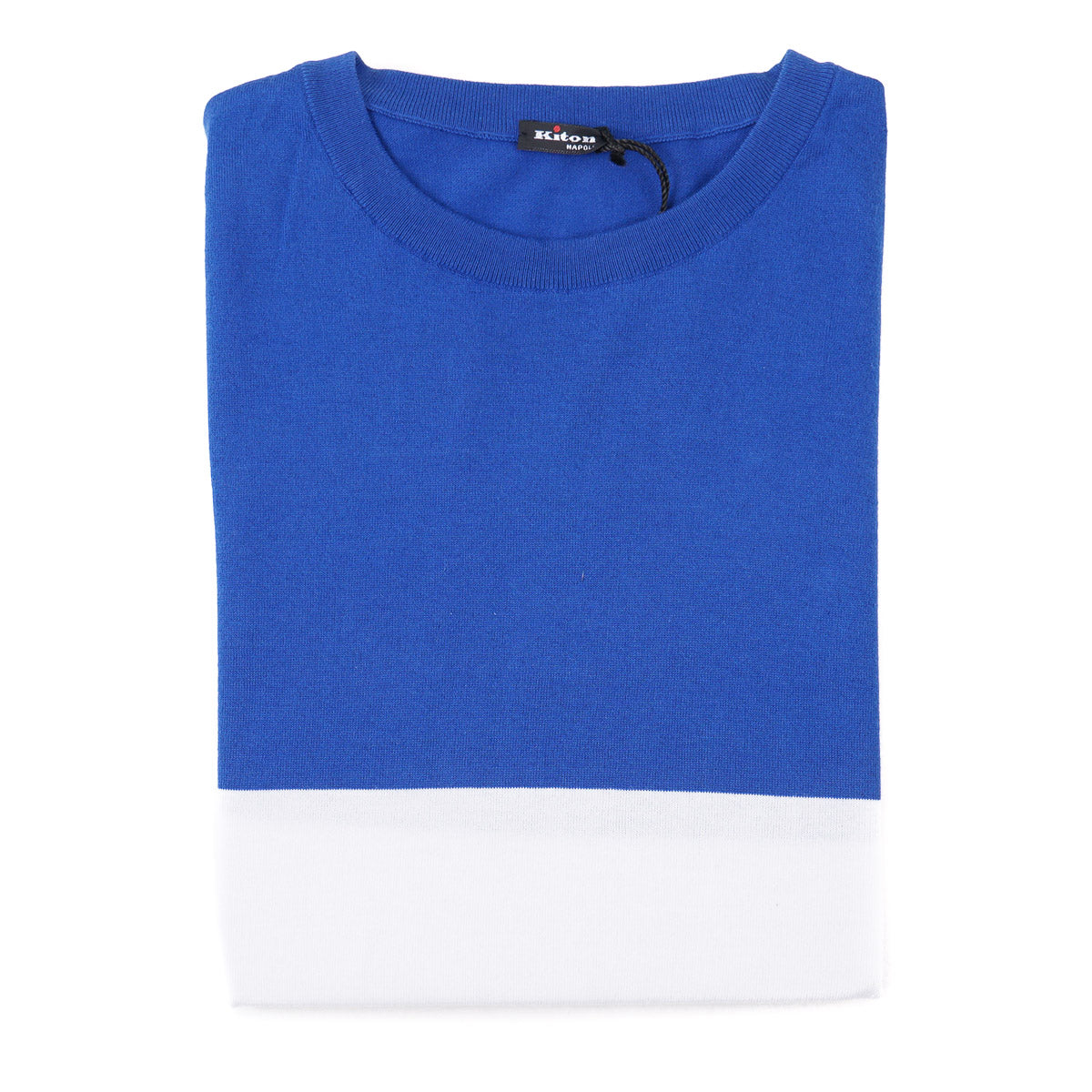 Kiton Short-Sleeve Knit Cotton Sweater - Top Shelf Apparel