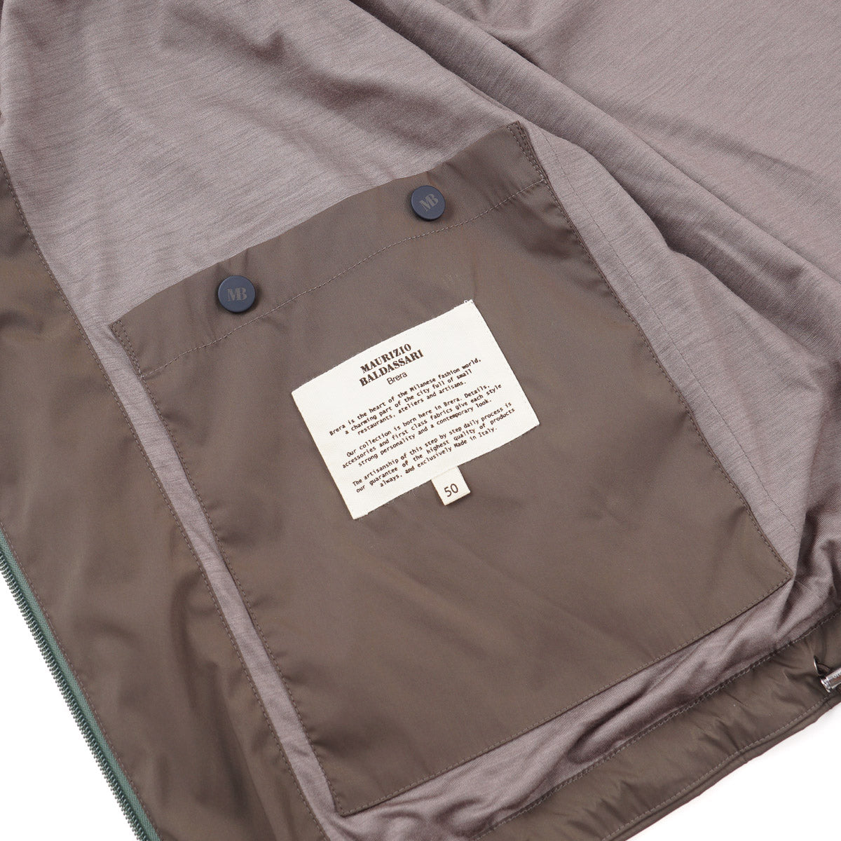 Maurizio Baldassari Lightweight Nylon Jacket - Top Shelf Apparel