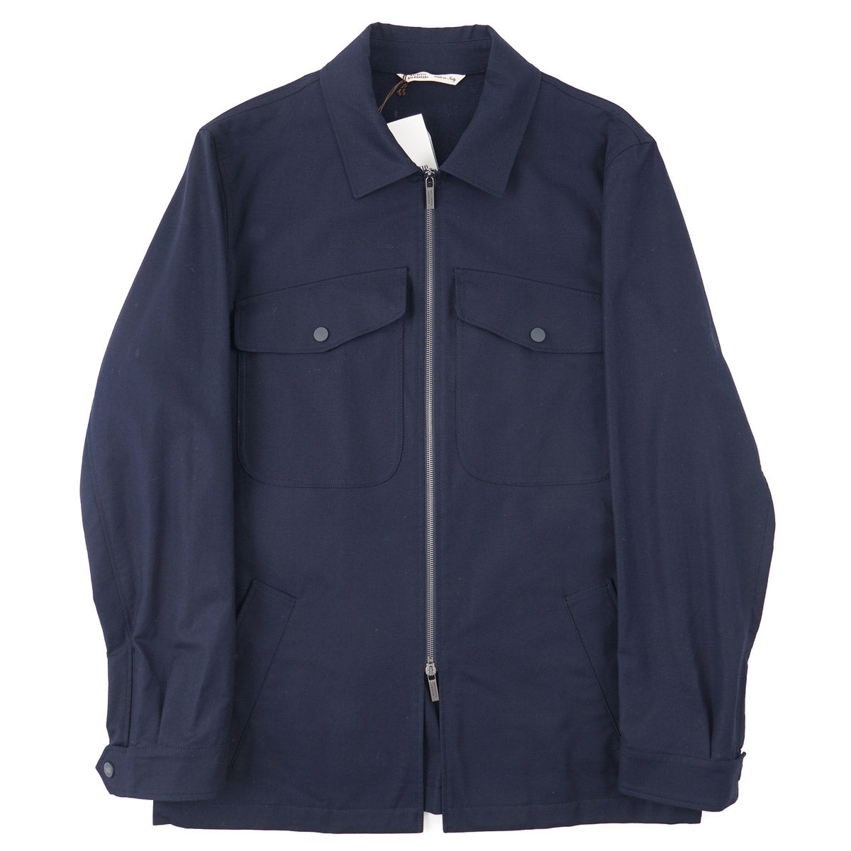 Maurizio Baldassari Zip-Front Chore Jacket - Top Shelf Apparel