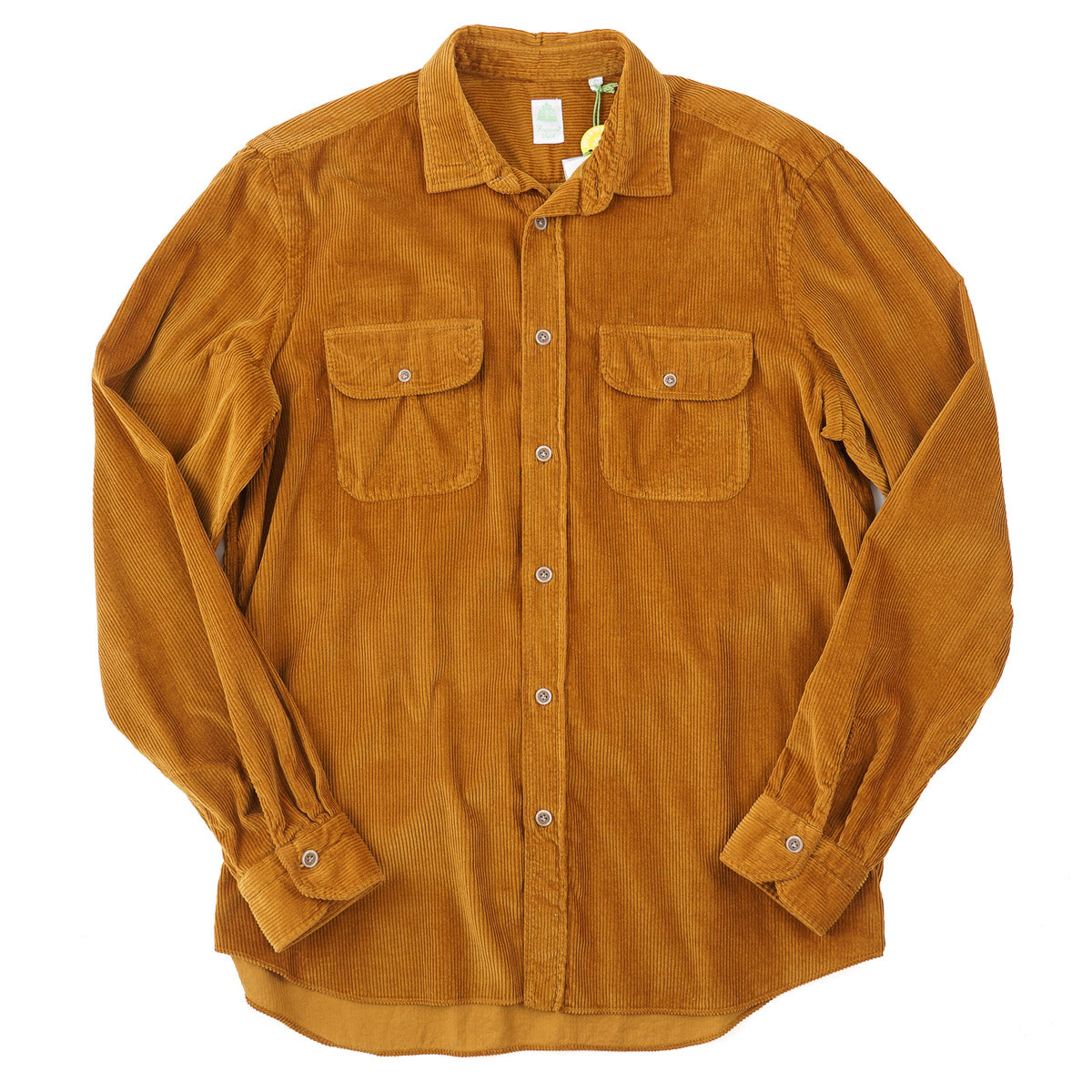 Finamore Corduroy Cotton Overshirt