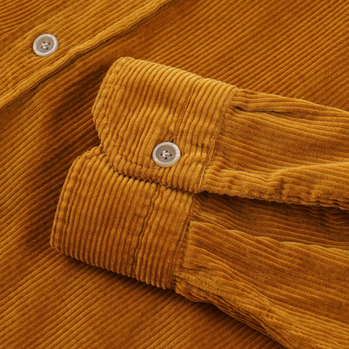 Finamore Corduroy Cotton Overshirt