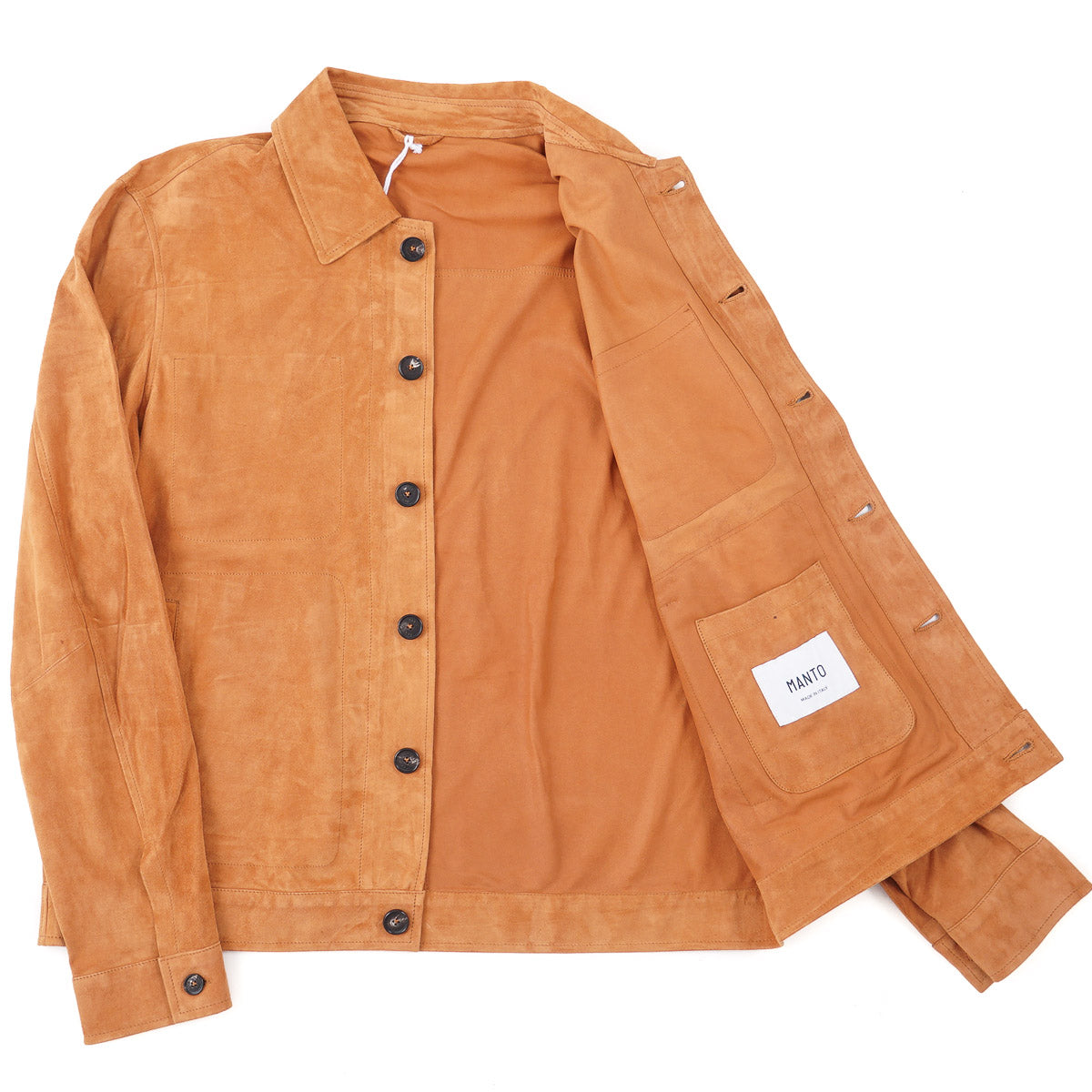 Manto Lightweight Unlined Nappa Suede Jacket - Top Shelf Apparel