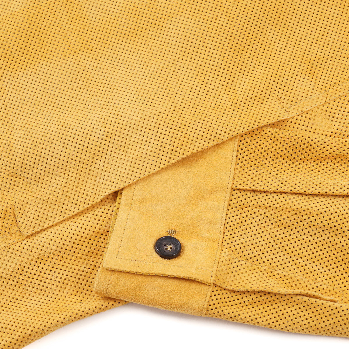 Manto Lightweight Perforated Suede Jacket