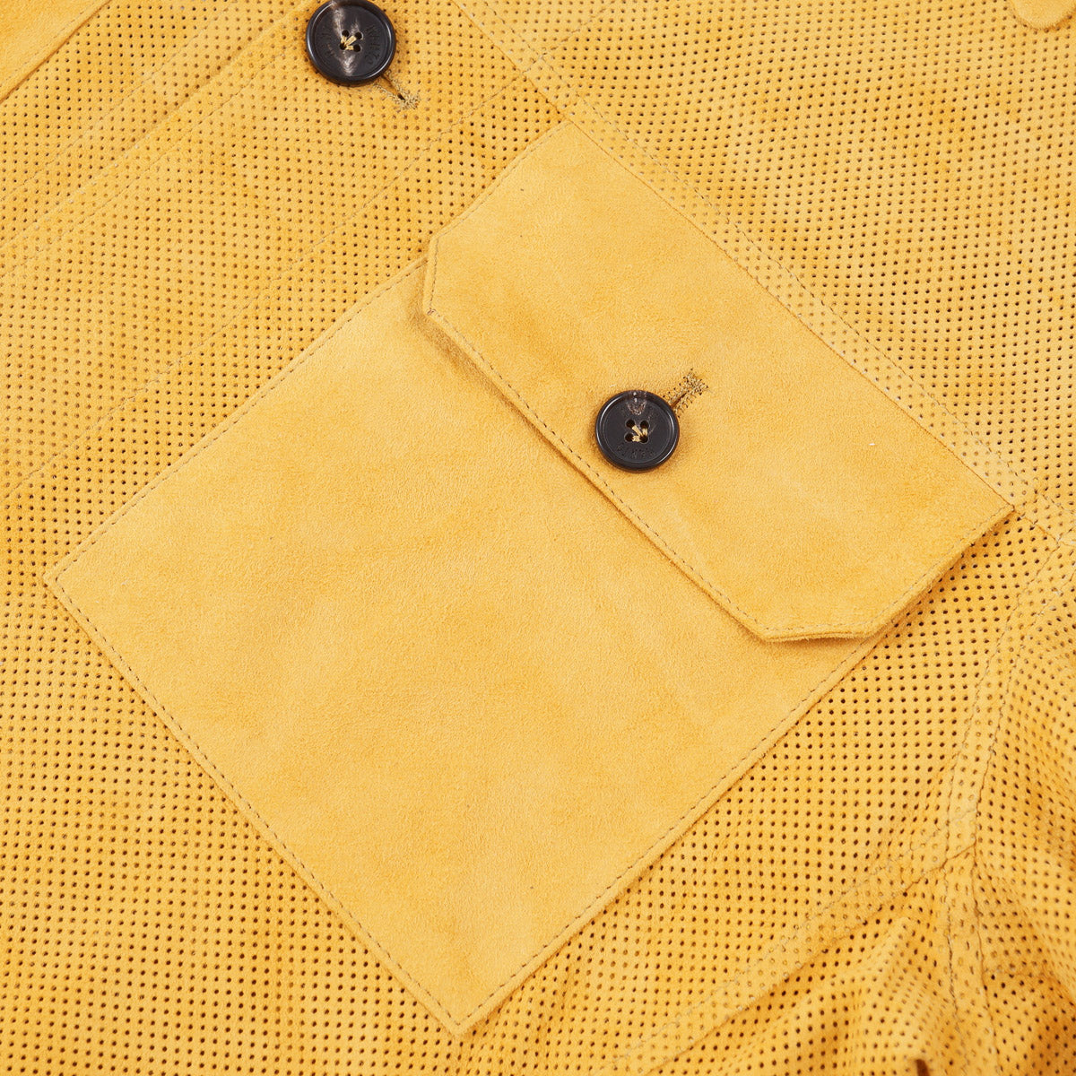 Manto Lightweight Perforated Suede Jacket