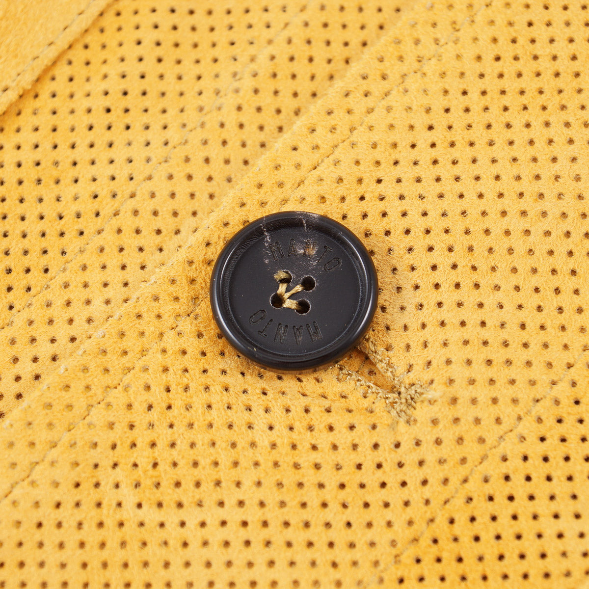 Manto Lightweight Perforated Suede Jacket