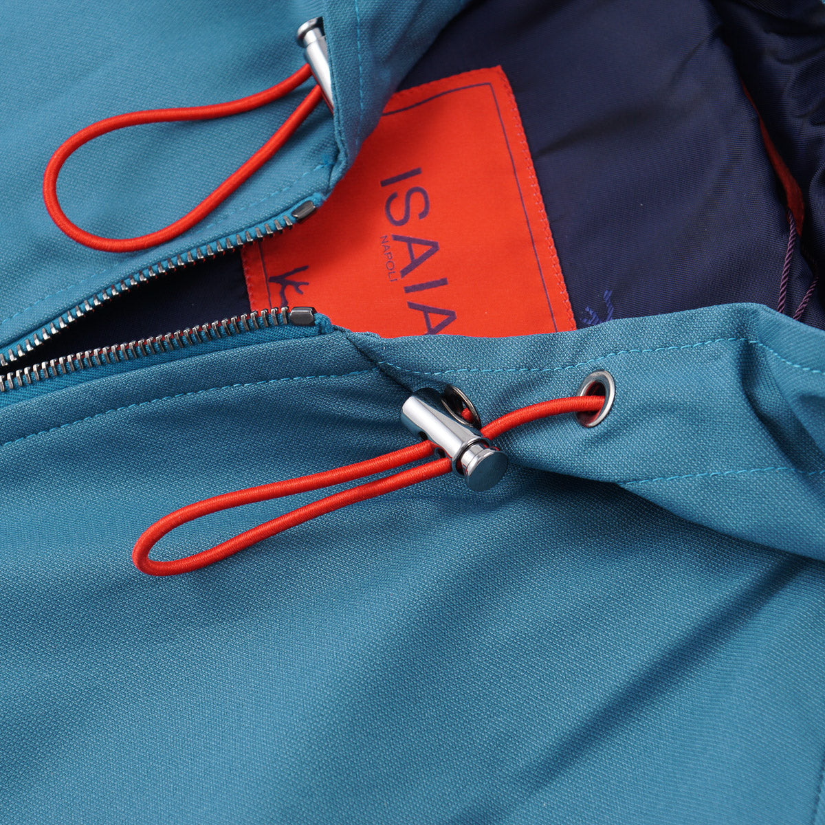 Isaia Weather-Repellent Tech Wool Jacket