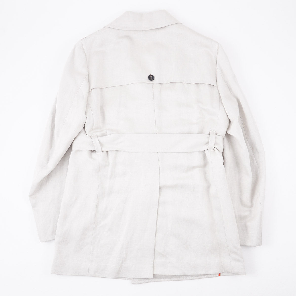 Isaia Cashmere-Linen-Silk Trench Coat - Top Shelf Apparel