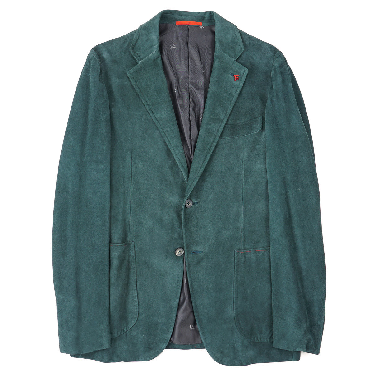 Isaia Soft Lamb Suede Leather Blazer - Top Shelf Apparel