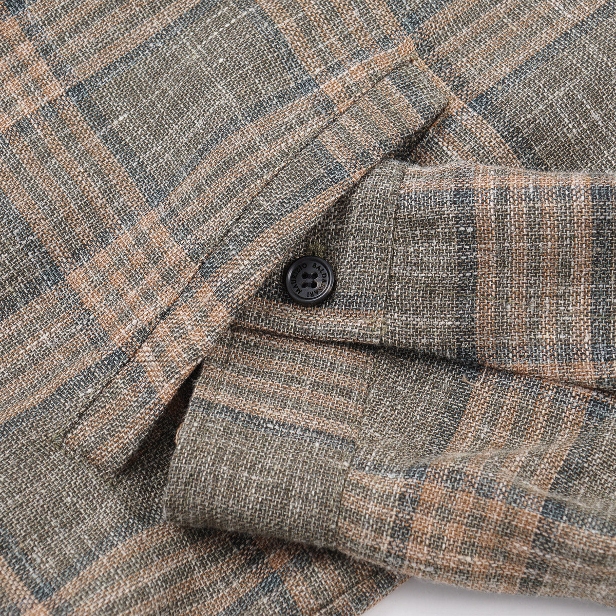Maurizio Baldassari Wool-Silk-Linen Overshirt