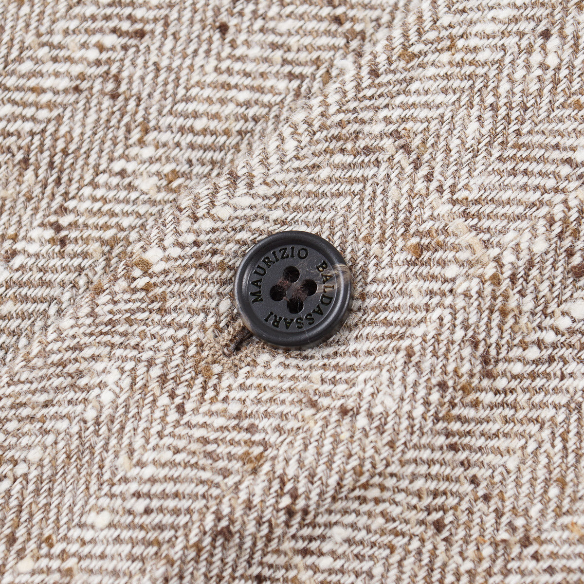 Maurizio Baldassari Silk-Linen Overshirt - Top Shelf Apparel