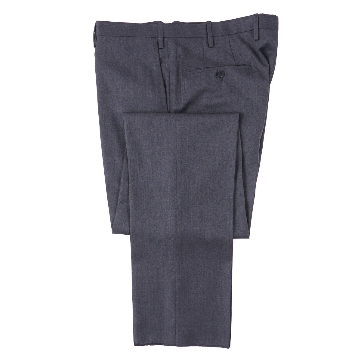 Kiton Tailored-Fit Wool Trousers - Top Shelf Apparel