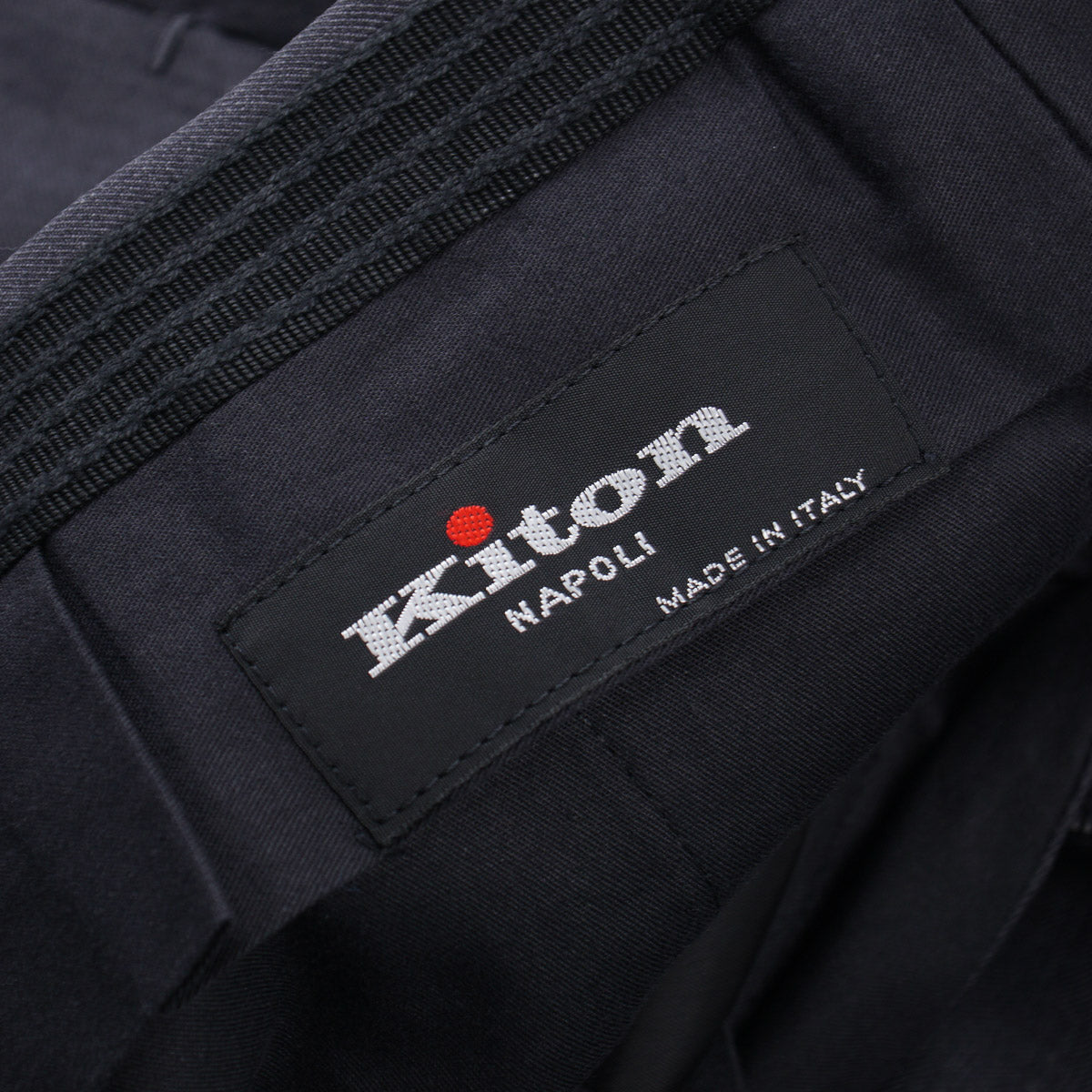 Kiton Tailored-Fit Wool Trousers - Top Shelf Apparel