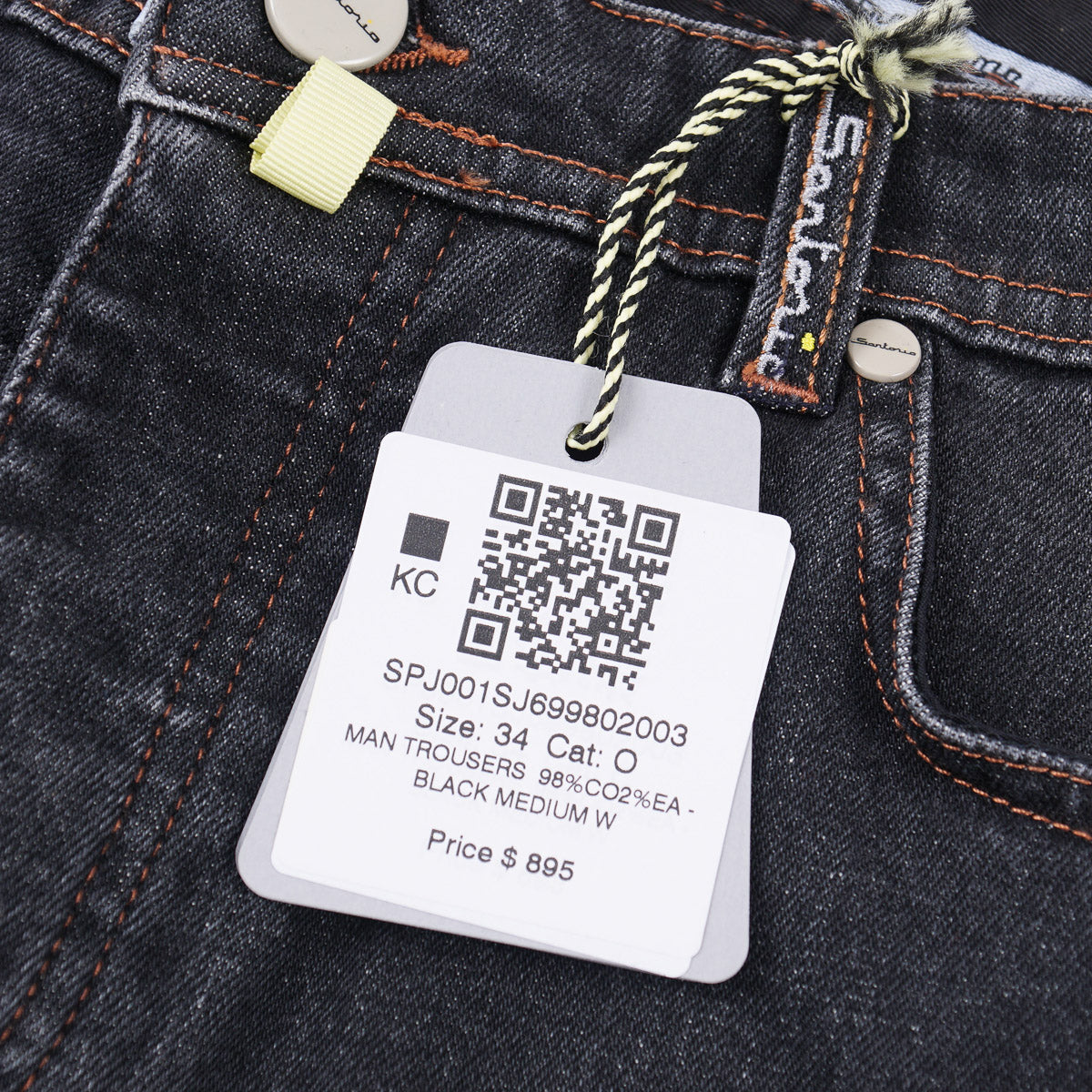 Sartorio Straight-Fit Denim Jeans - Top Shelf Apparel