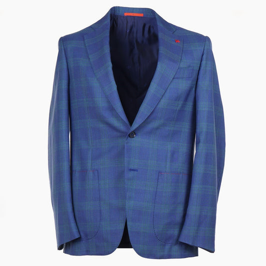 Isaia Trim-Fit Wool-Silk Sport Coat