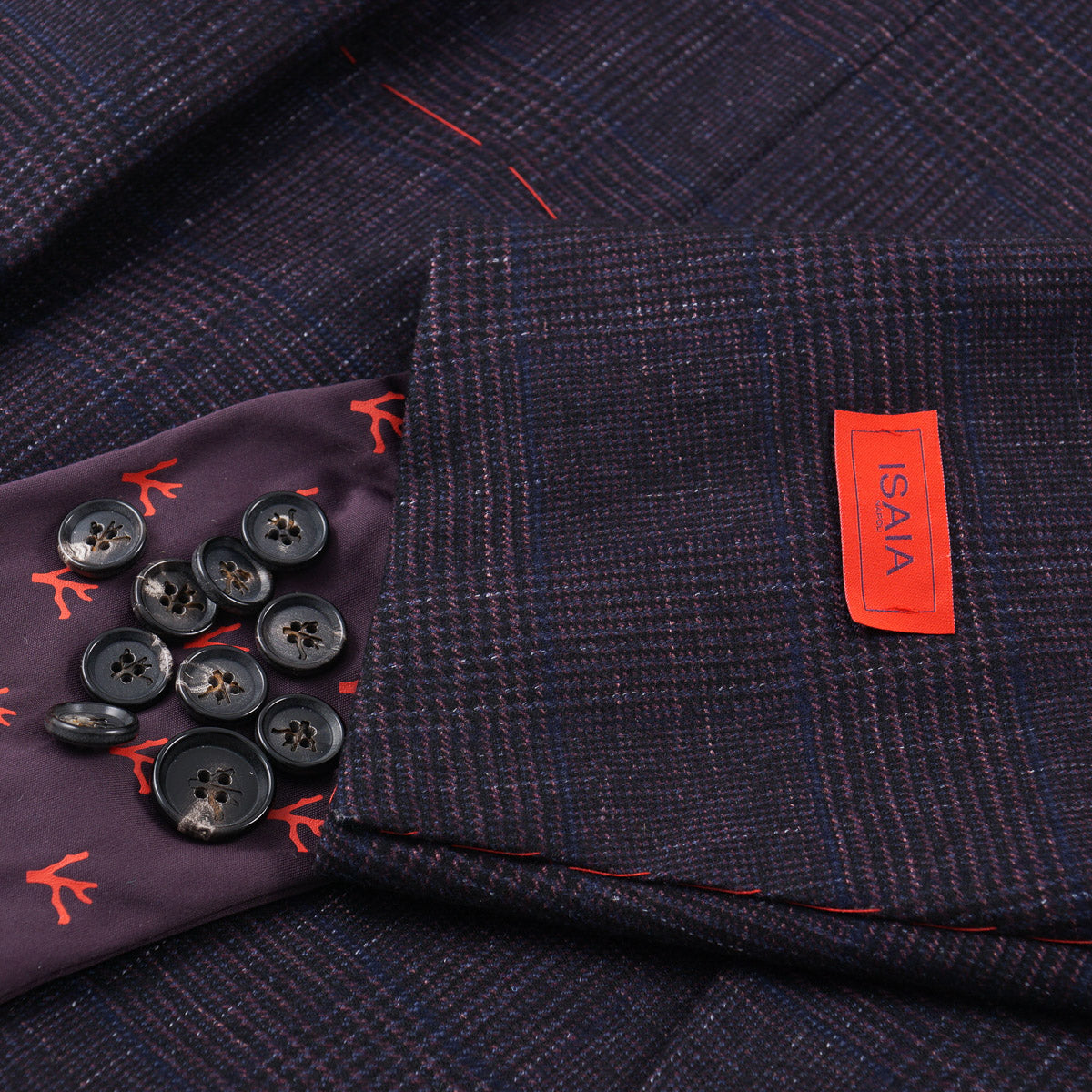 Isaia 'Capri' Wool-Silk-Linen Sport Coat