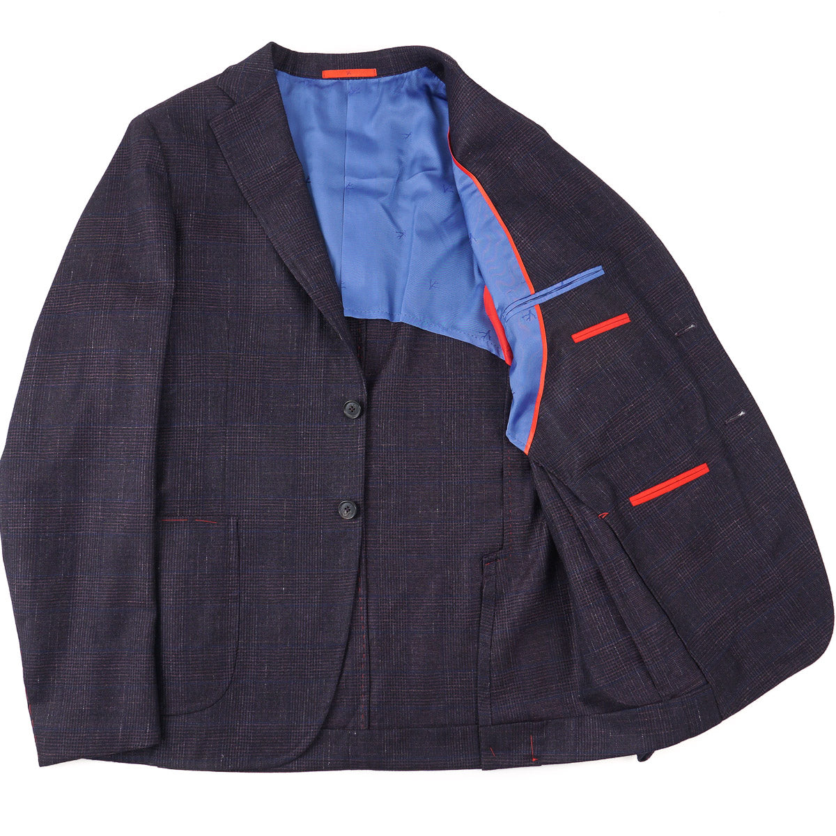 Isaia 'Capri' Wool-Silk-Linen Sport Coat