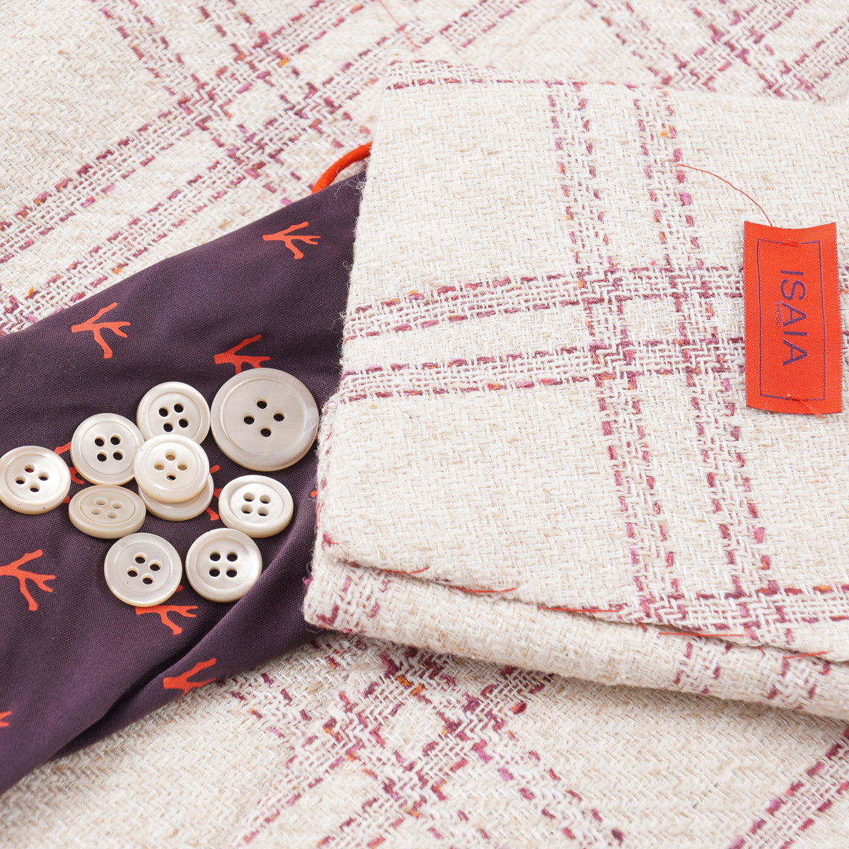 Isaia Silk-Wool-Linen Sport Coat