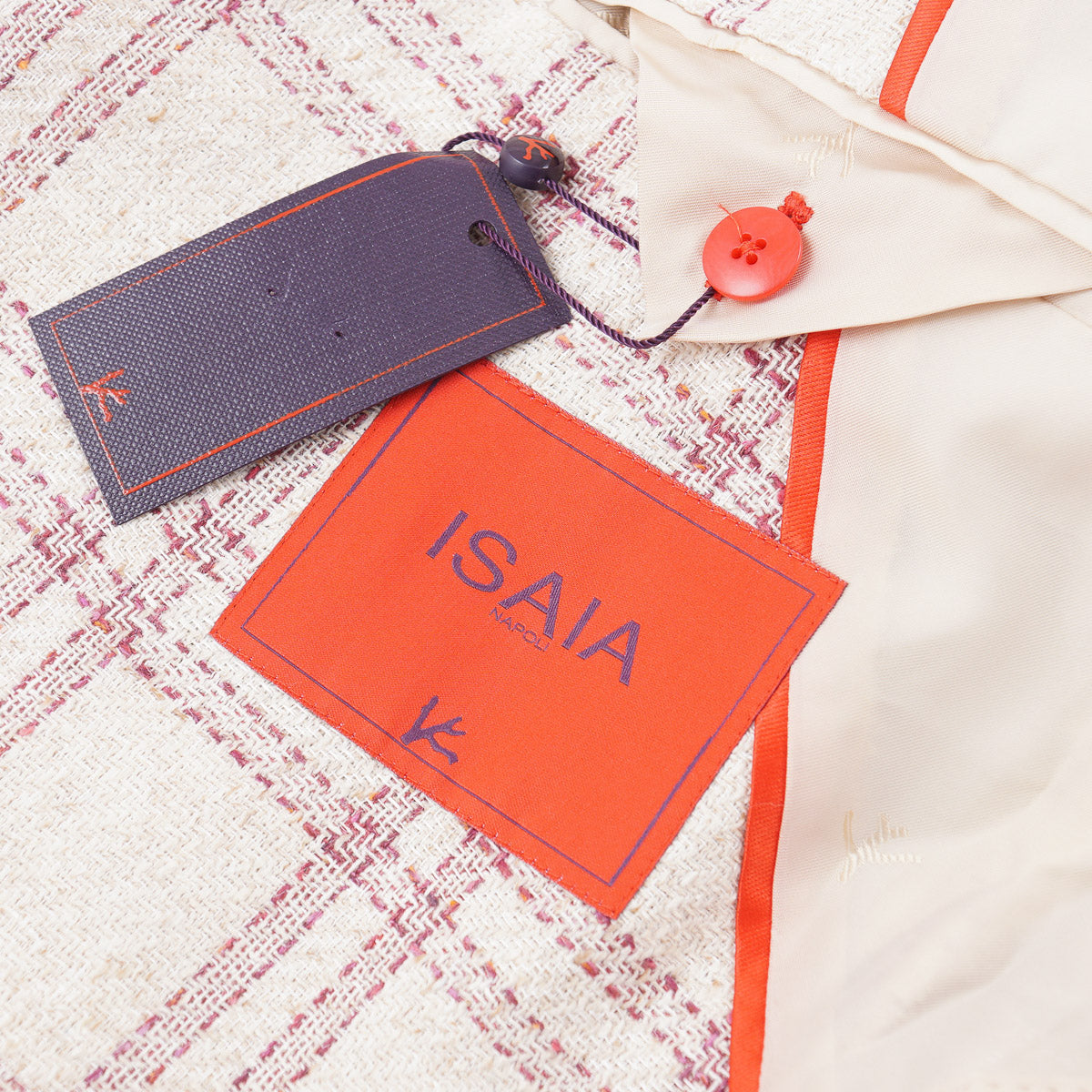Isaia Silk-Wool-Linen Sport Coat