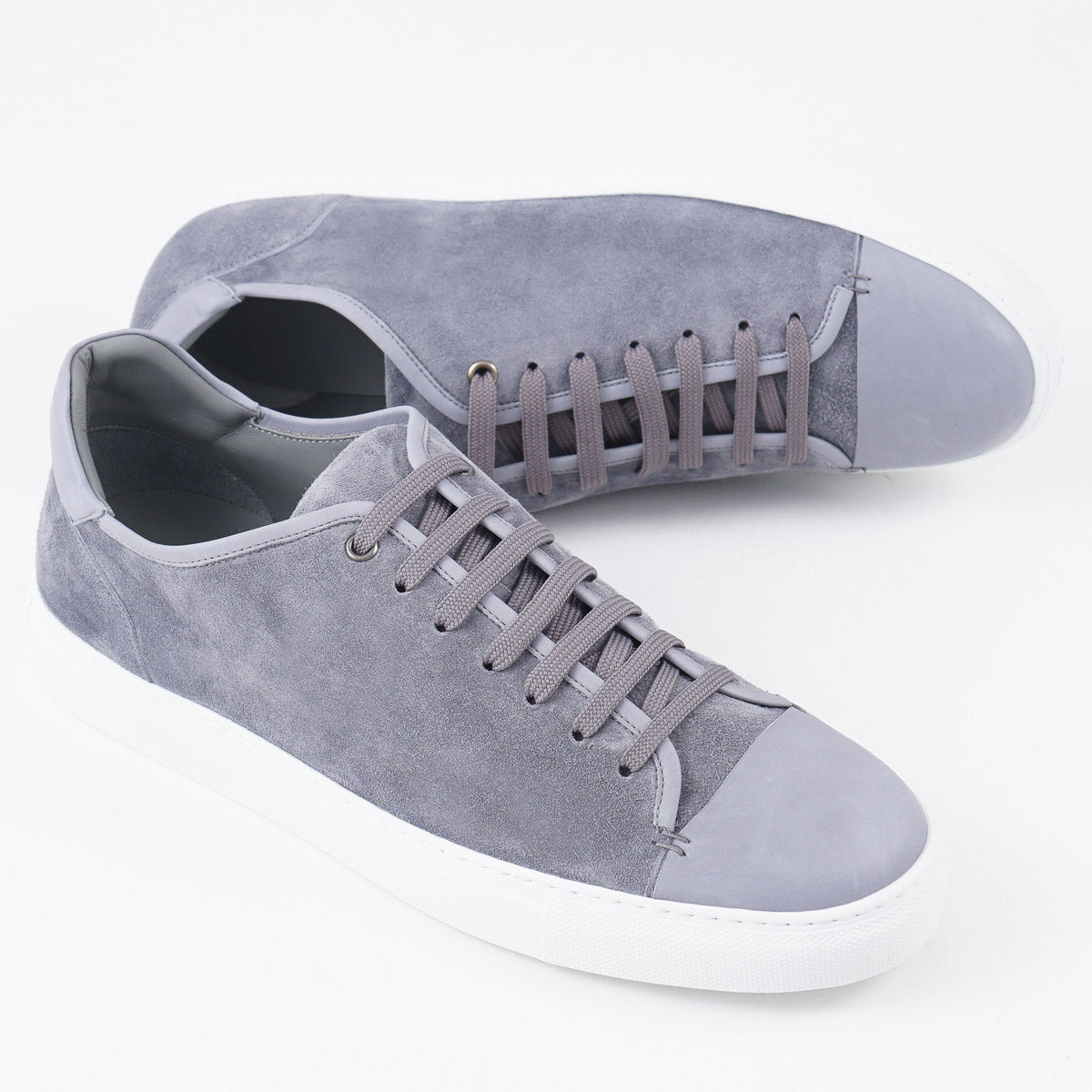 Brett Johnson Suede Low-Top Sneakers - Top Shelf Apparel