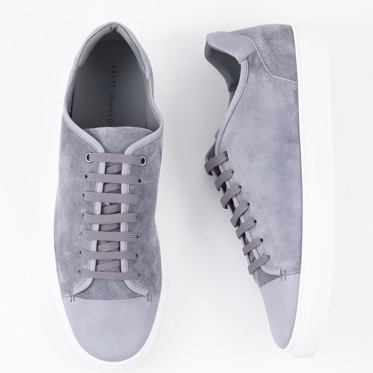 Brett Johnson Suede Low-Top Sneakers - Top Shelf Apparel