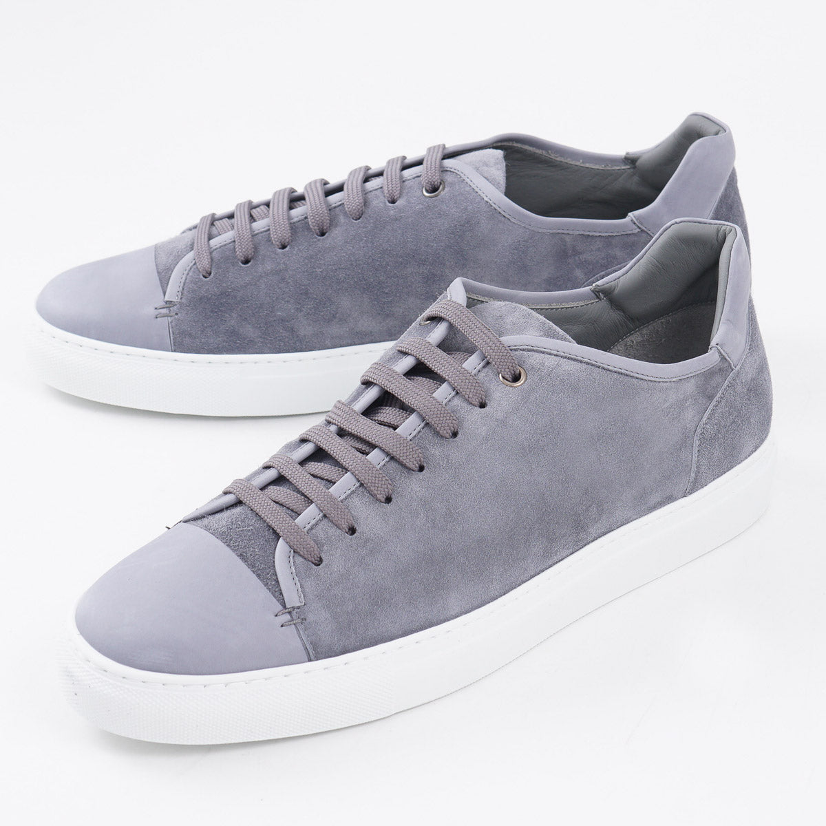 Brett Johnson Suede Low-Top Sneakers - Top Shelf Apparel