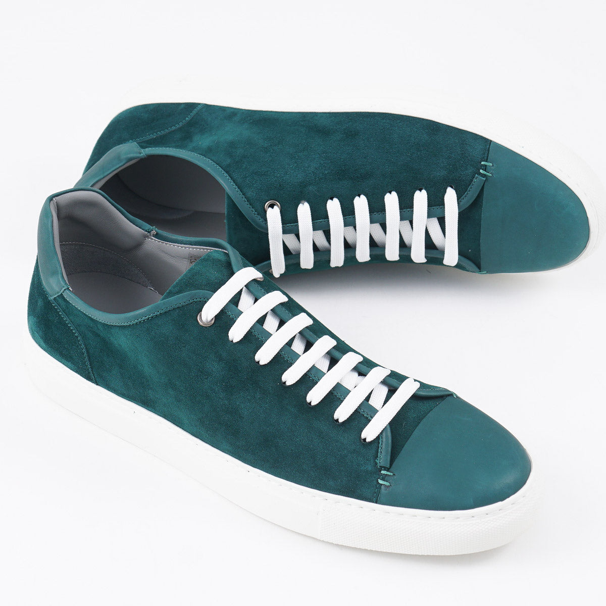 Brett Johnson Suede Low-Top Sneakers - Top Shelf Apparel