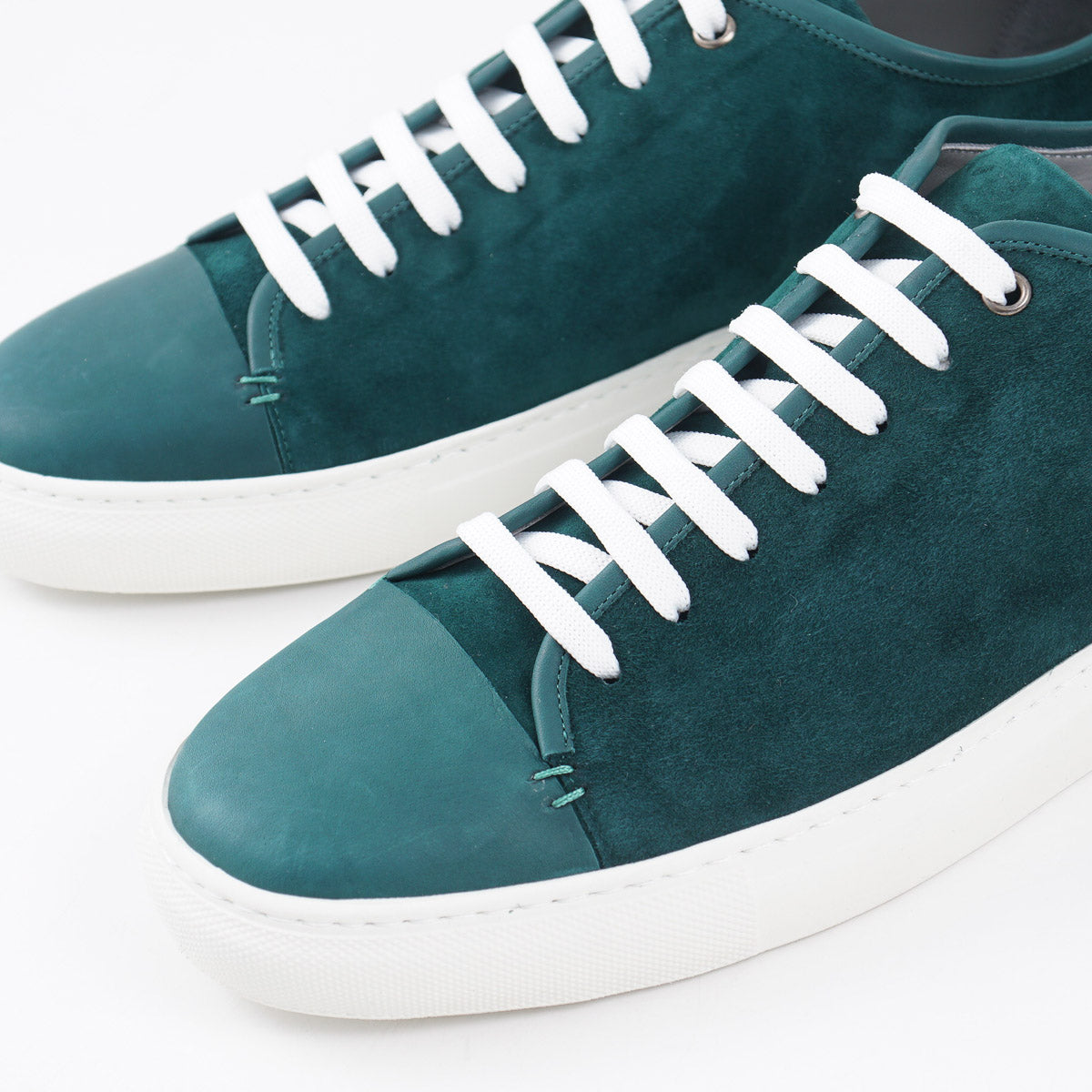 Brett Johnson Suede Low-Top Sneakers - Top Shelf Apparel