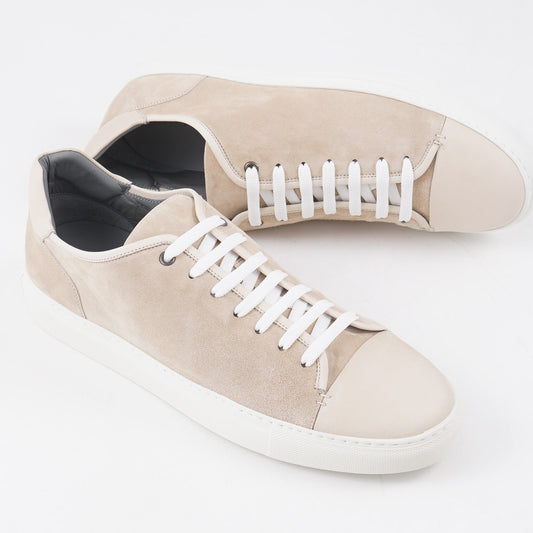 Brett Johnson Suede Low-Top Sneakers - Top Shelf Apparel