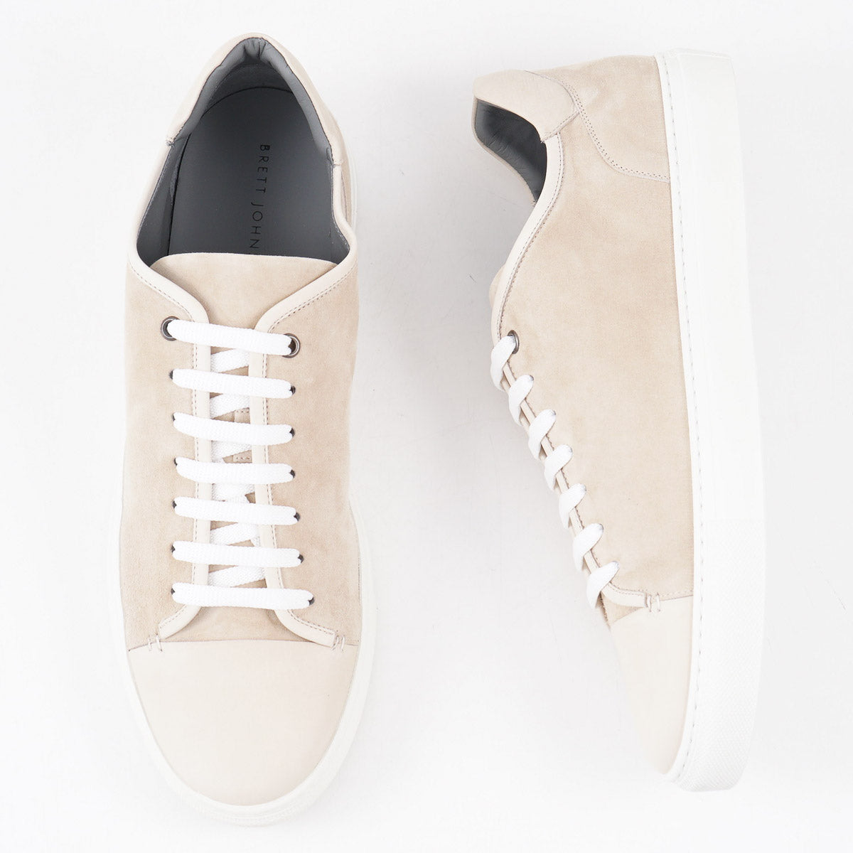 Brett Johnson Suede Low-Top Sneakers - Top Shelf Apparel