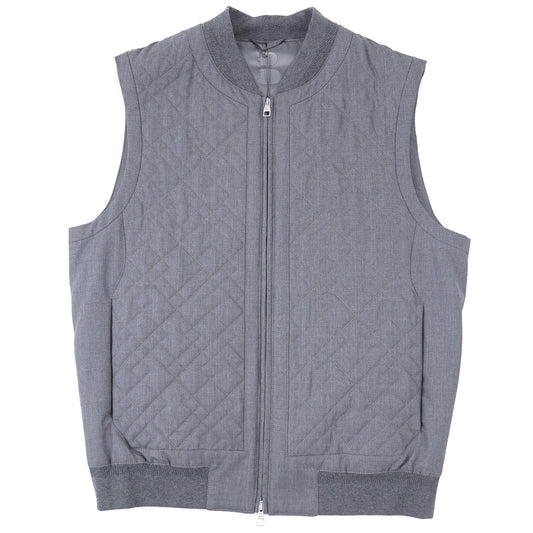 Brett Johnson Quilted Wool Gilet - Top Shelf Apparel