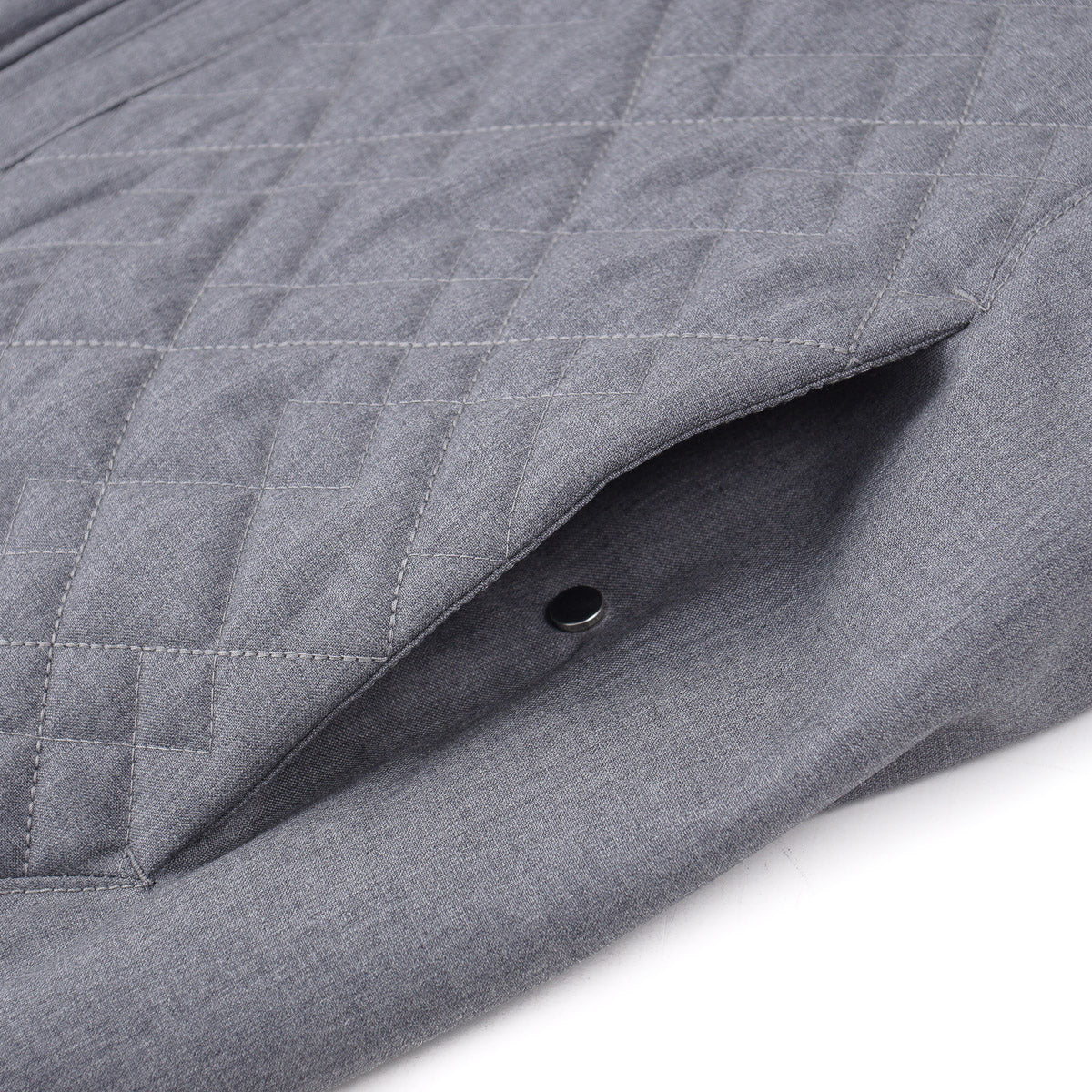 Brett Johnson Quilted Wool Gilet
