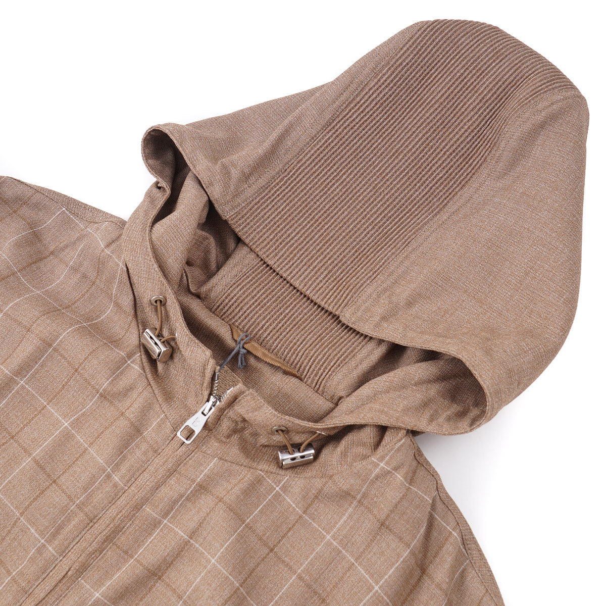Brett Johnson Hooded Light Wool Jacket