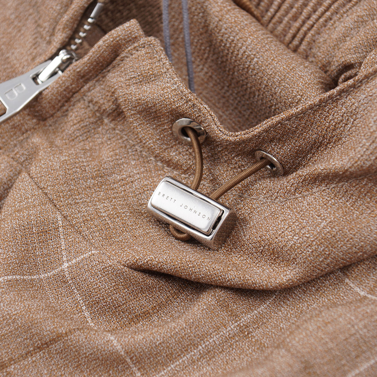 Brett Johnson Hooded Light Wool Jacket