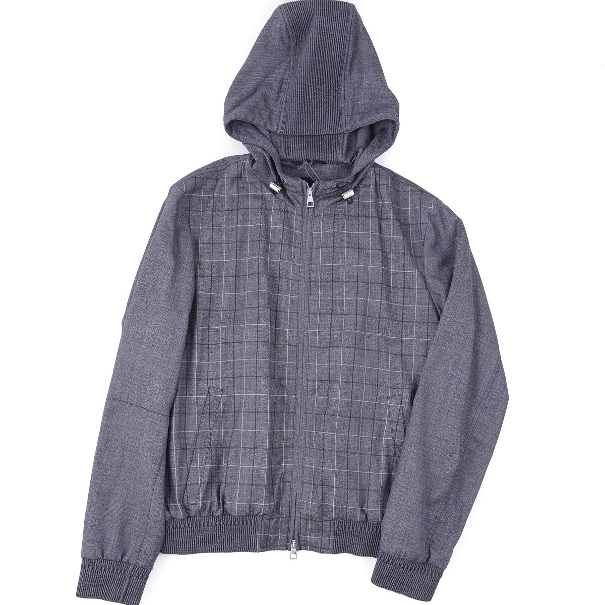 Brett Johnson Hooded Light Wool Jacket