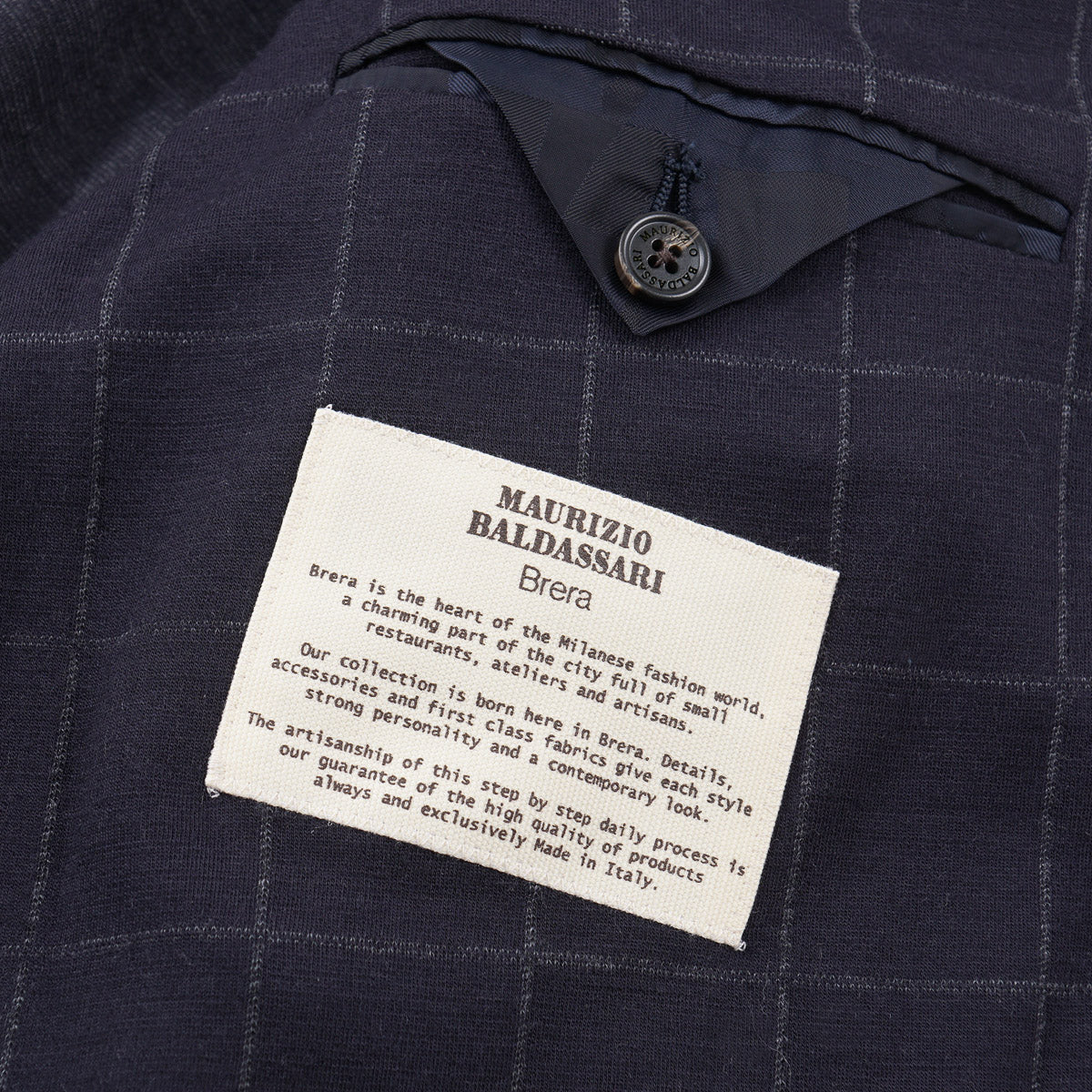 Maurizio Baldassari Jersey Wool 'Soft Jacket'