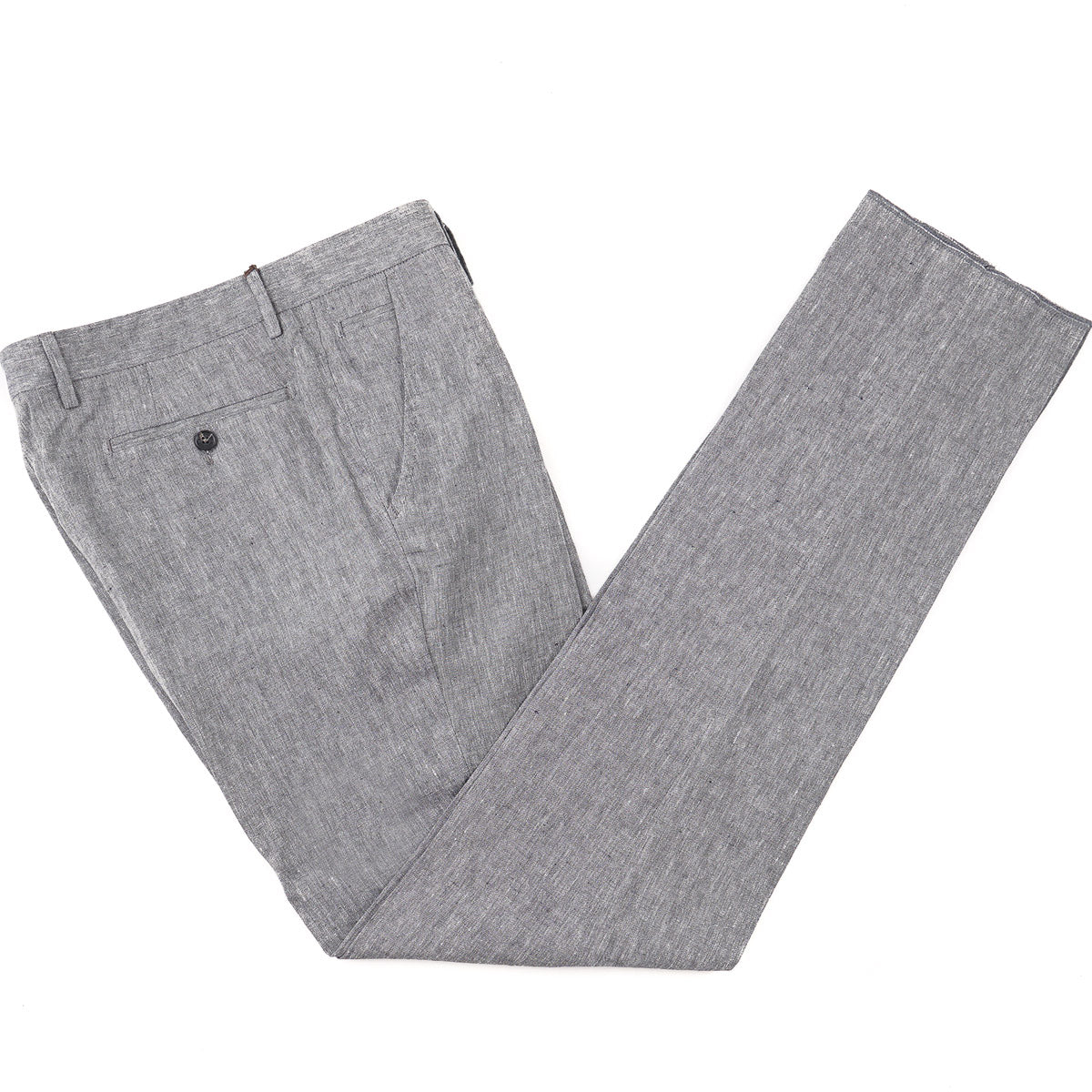 Maurizio Baldassari Linen-Cotton Pants - Top Shelf Apparel