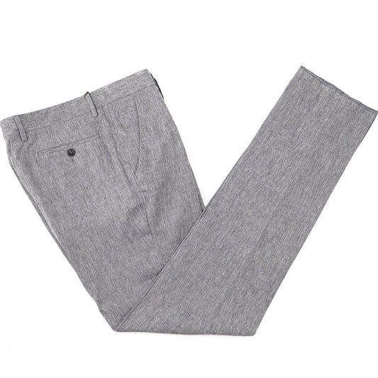 Maurizio Baldassari Linen-Cotton Pants